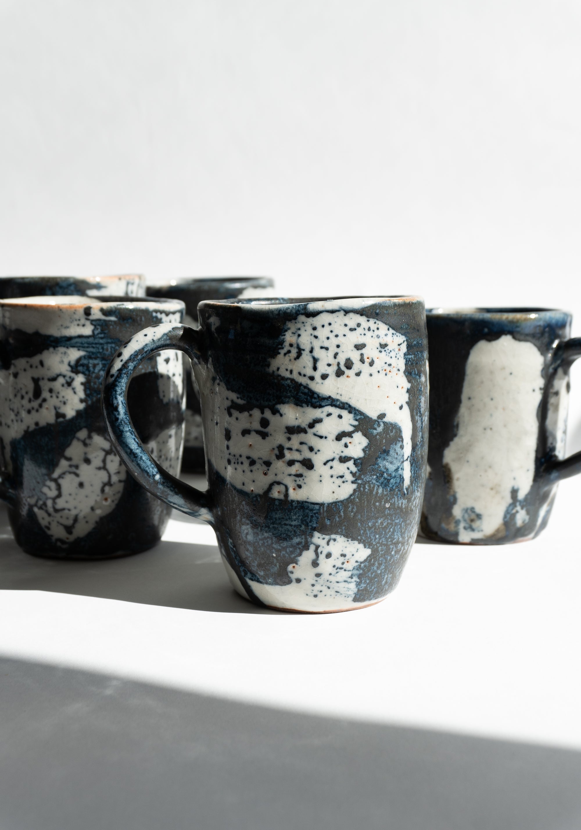 Mitsuko Ceramics Mug in Indigo Splash