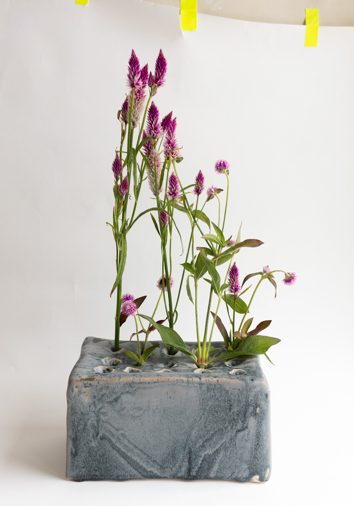 Porcelain Brick Vase