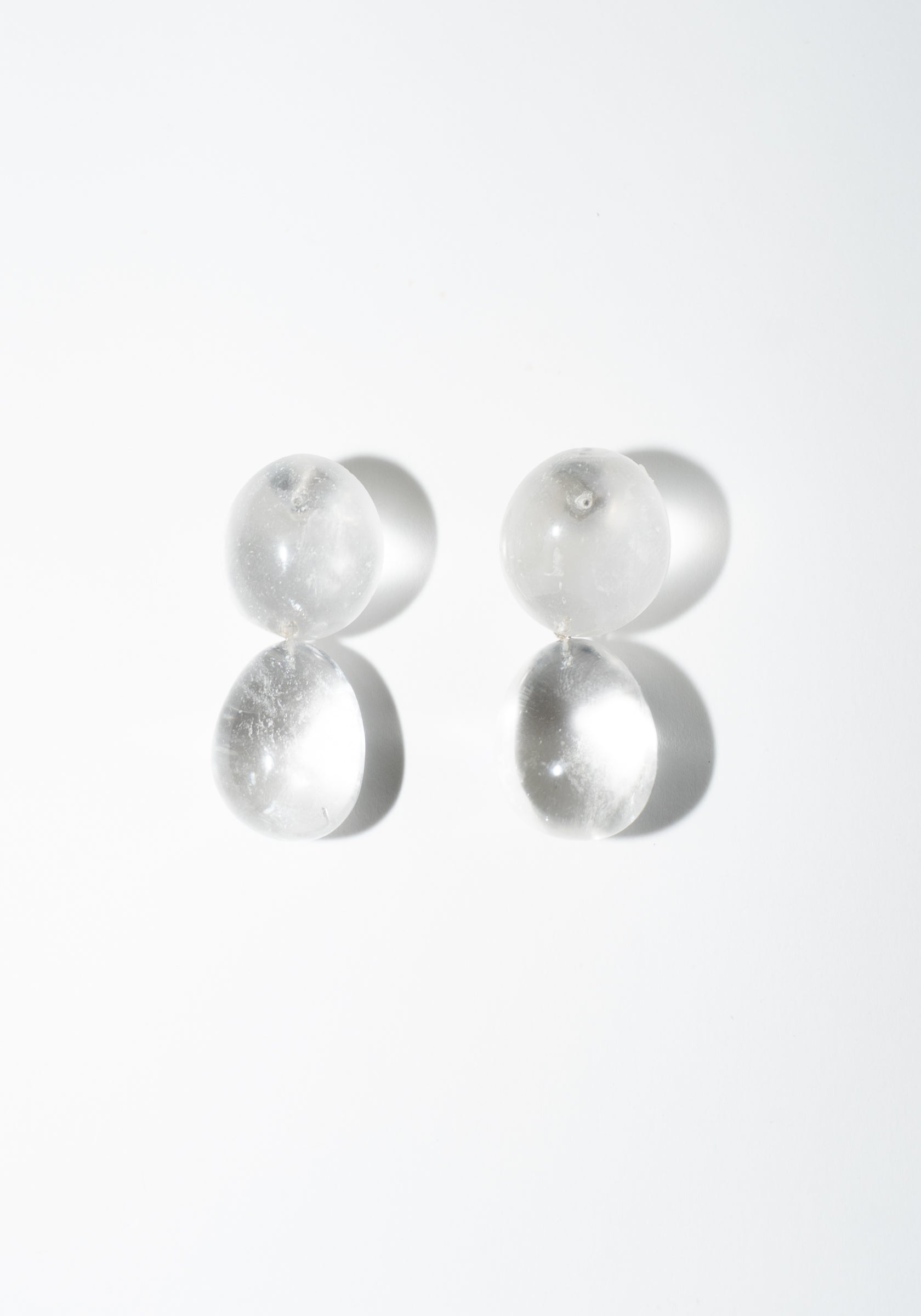 Pebbles Earrings No.2 in Crystal