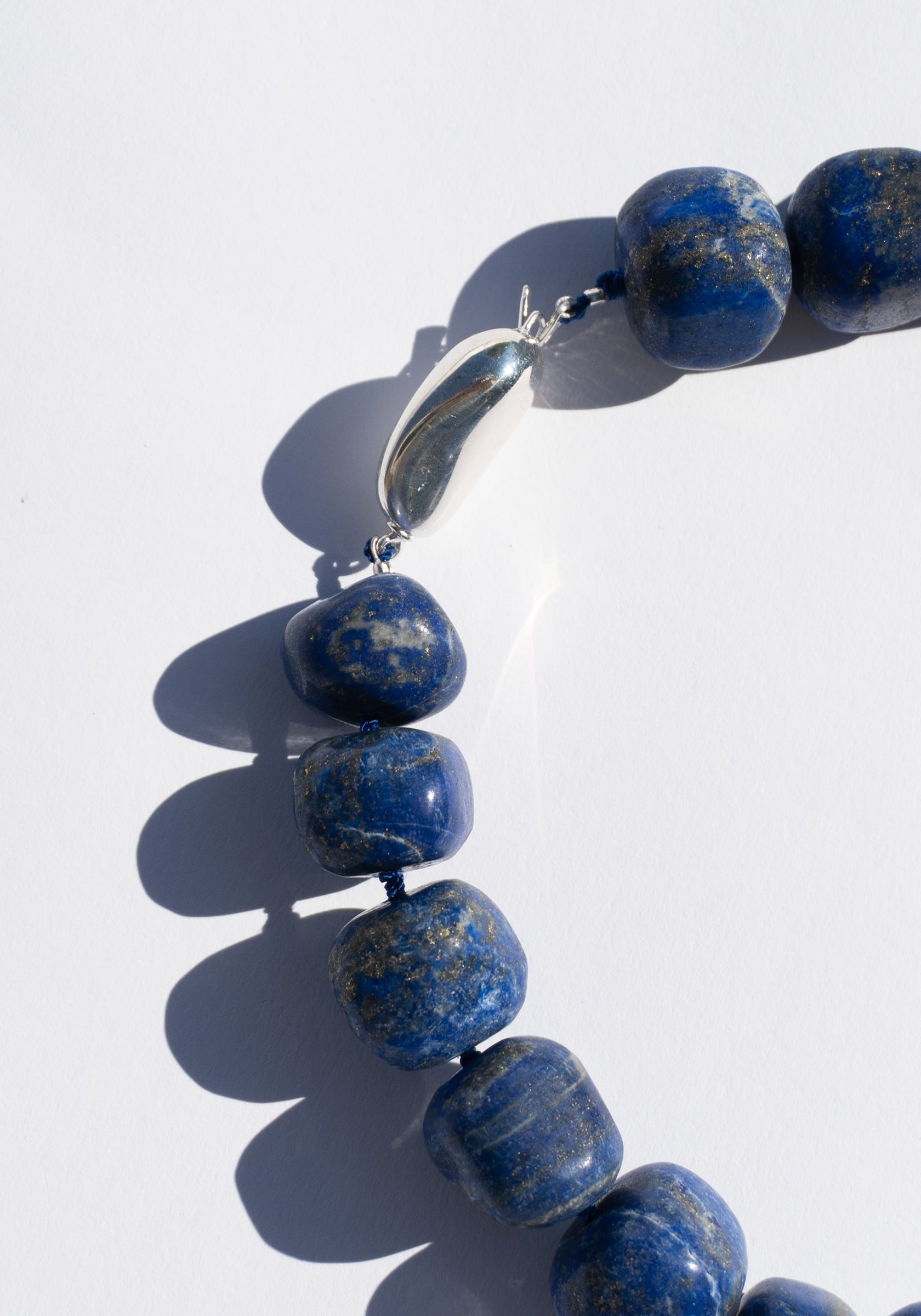 Pebbles Necklace in Lapis