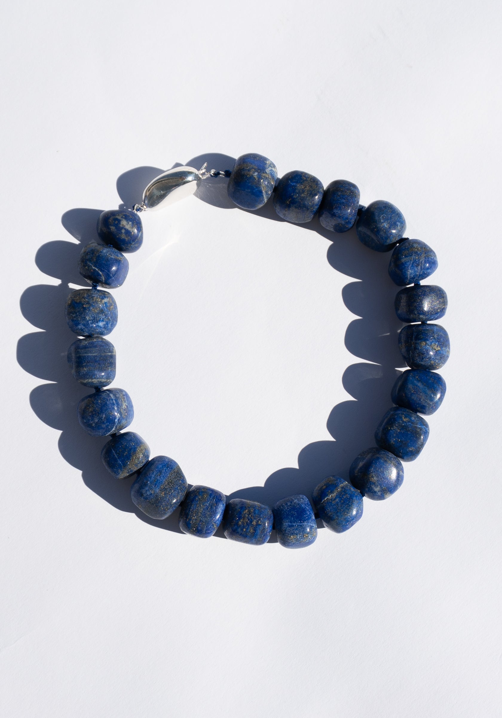 Pebbles Necklace in Lapis