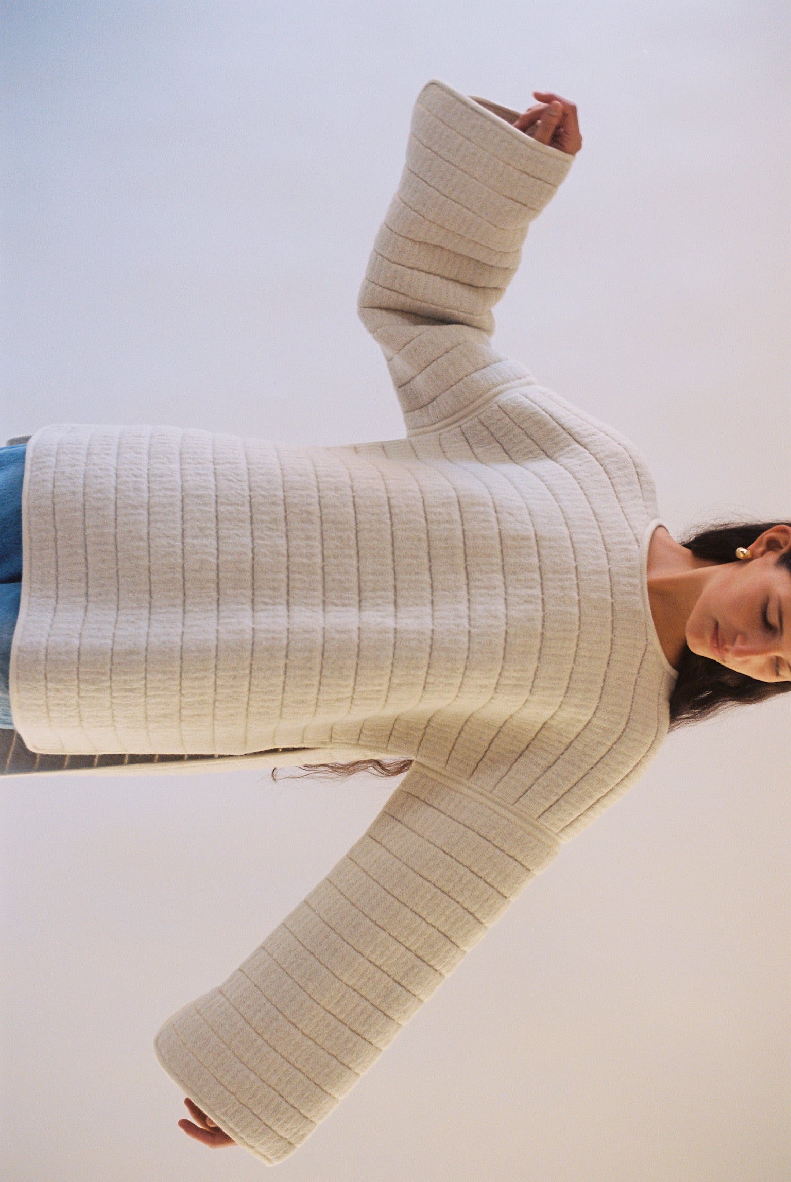 Tami Pullover in Raw White