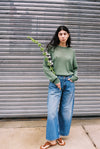 B Sides Floppy Jean in Charley Wash
