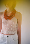 Crochet Camisole in Natural