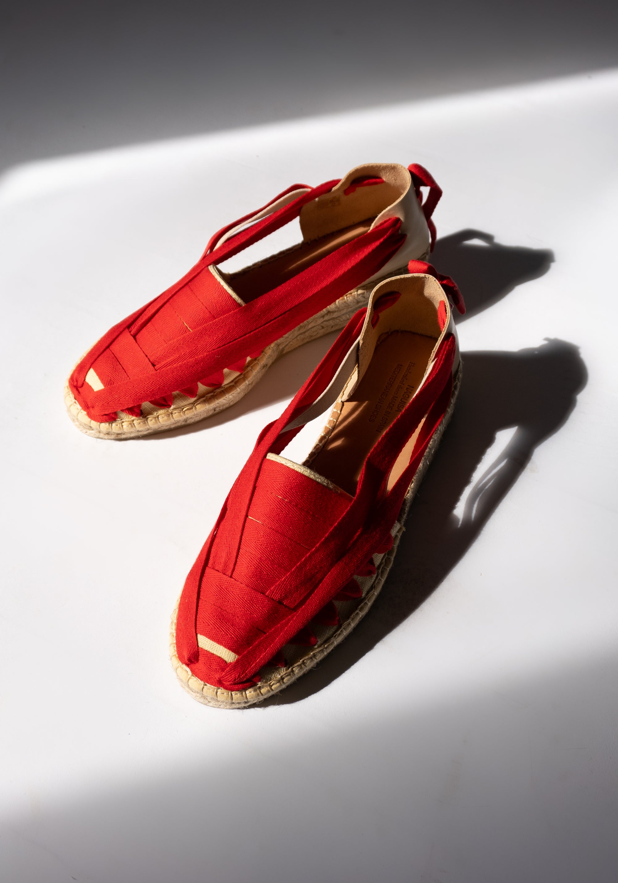 Soc Trail Espadrille in Red