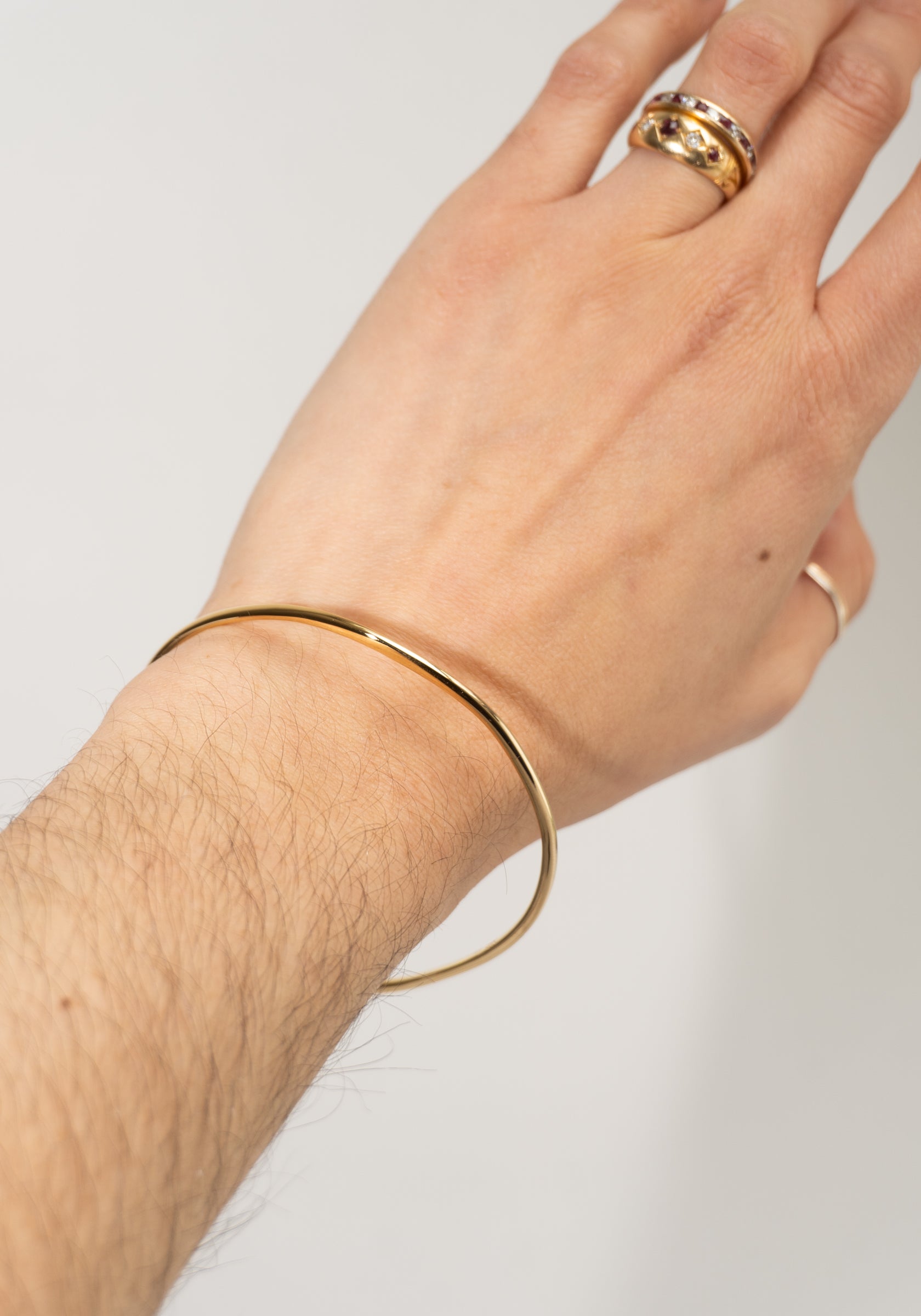 Dajia Bangle in Gold