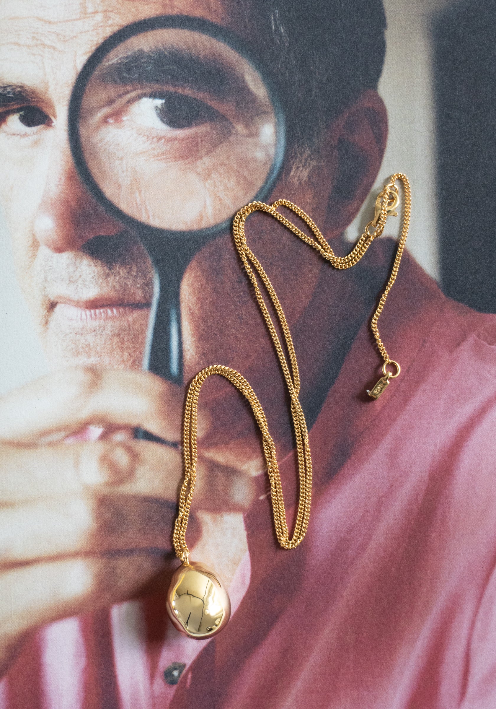 Drop Necklace in Gold