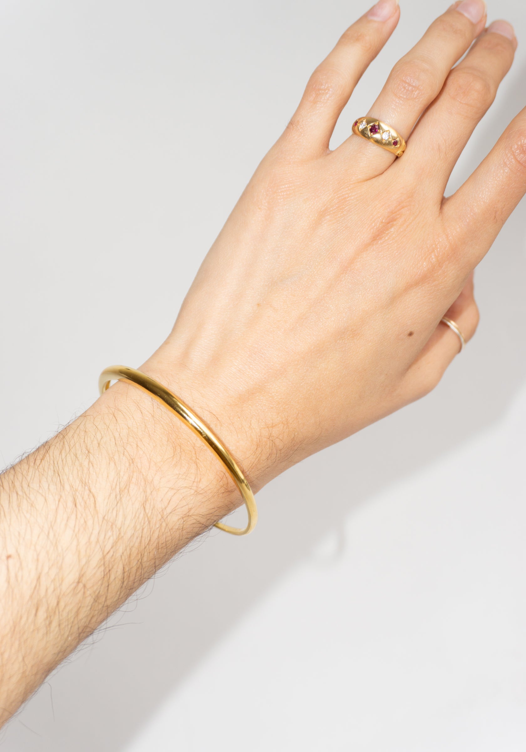 Nina Gordon Jean Bangle in Gold