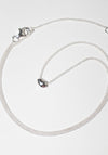 Mini Drop Necklace in Silver