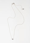 Mini Drop Necklace in Silver