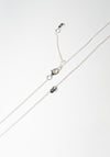 Mini Drop Necklace in Silver
