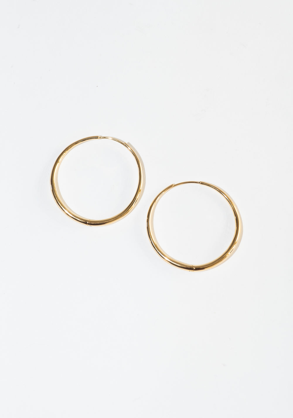 Nina Gordon Momento Large Hoops in Gold