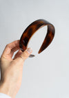 French Extra Wide Headband in Tortoise Shell