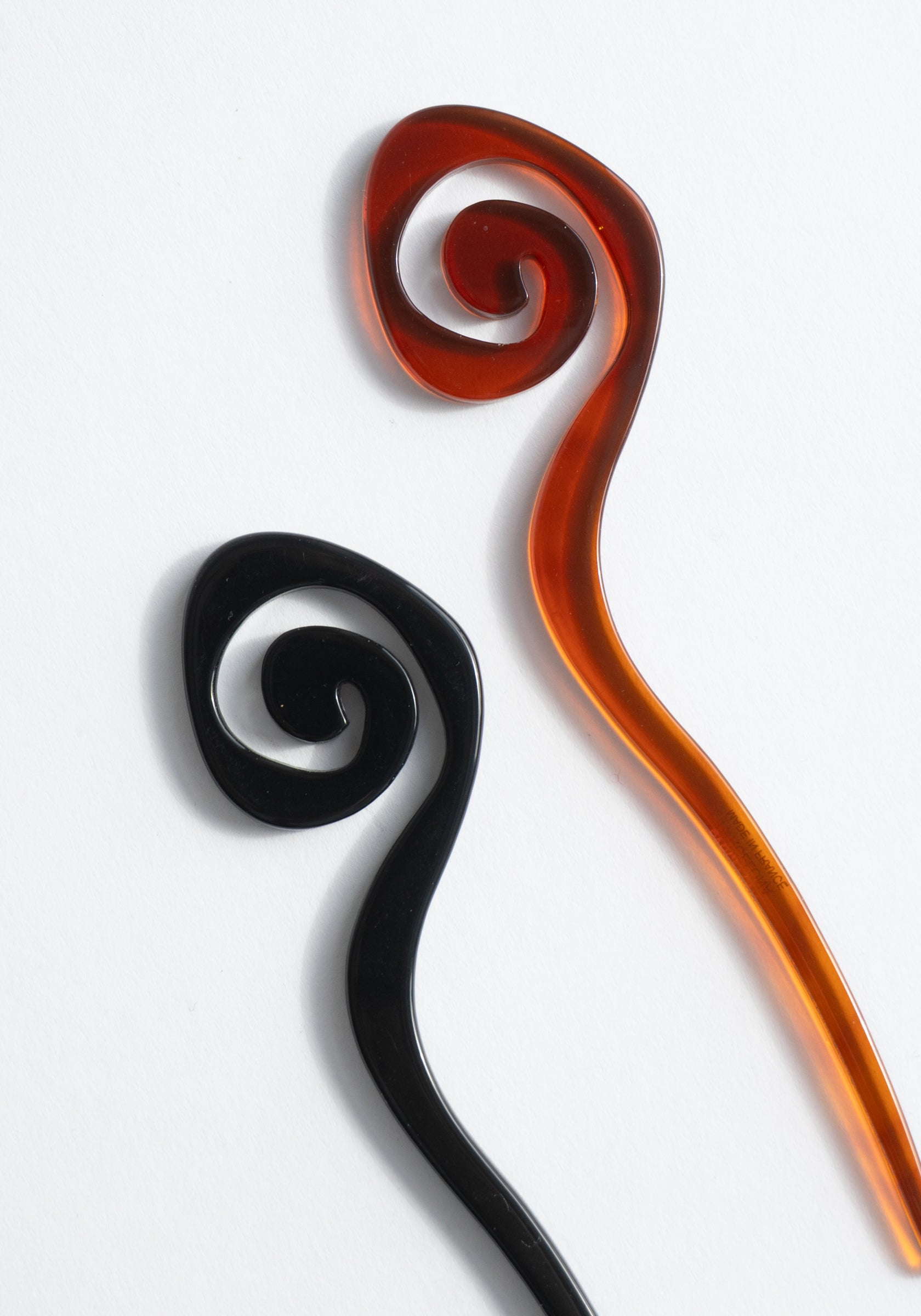 French Swirl Large Hair Pin