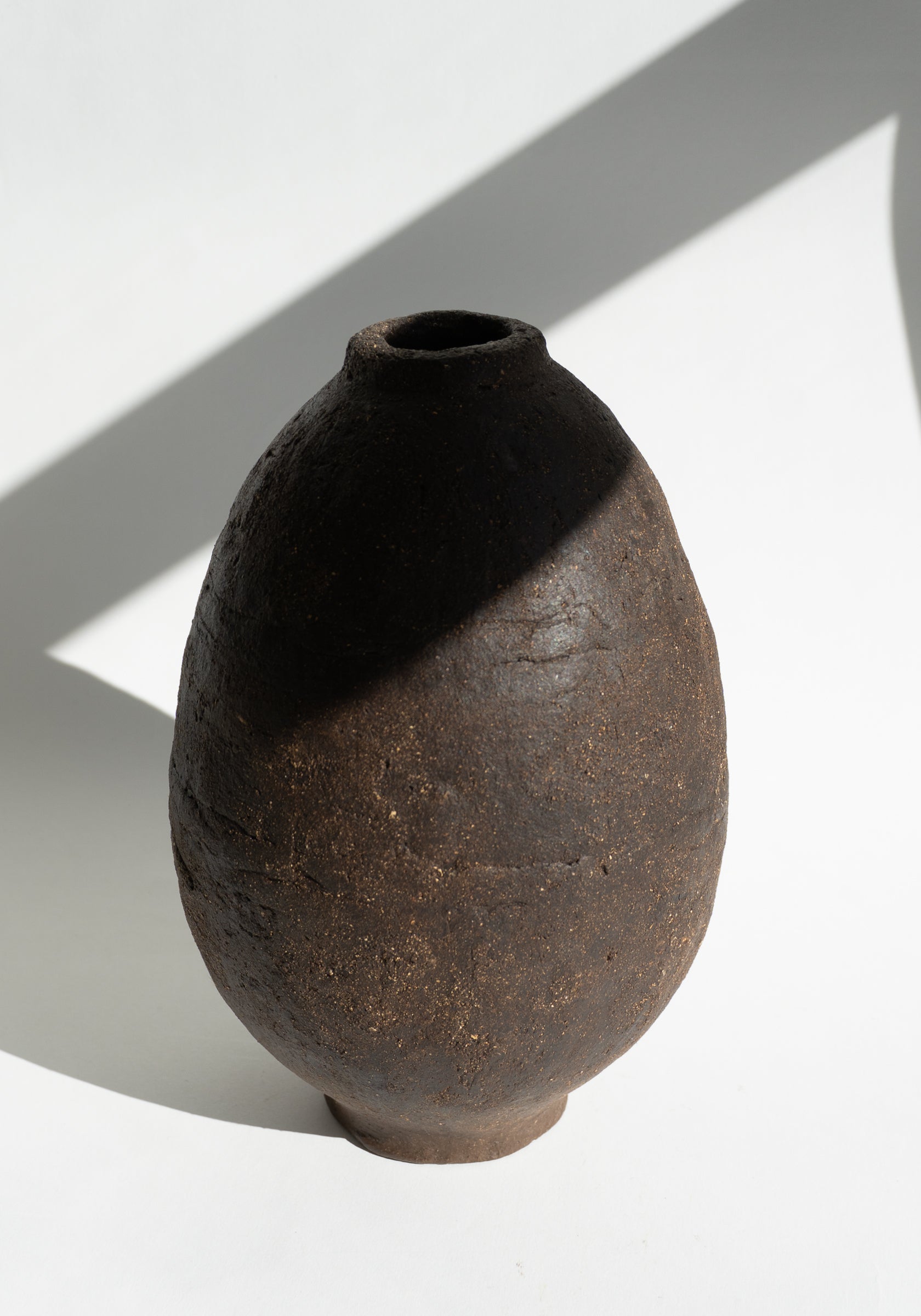 Black Mountain Seed Vessel in Black