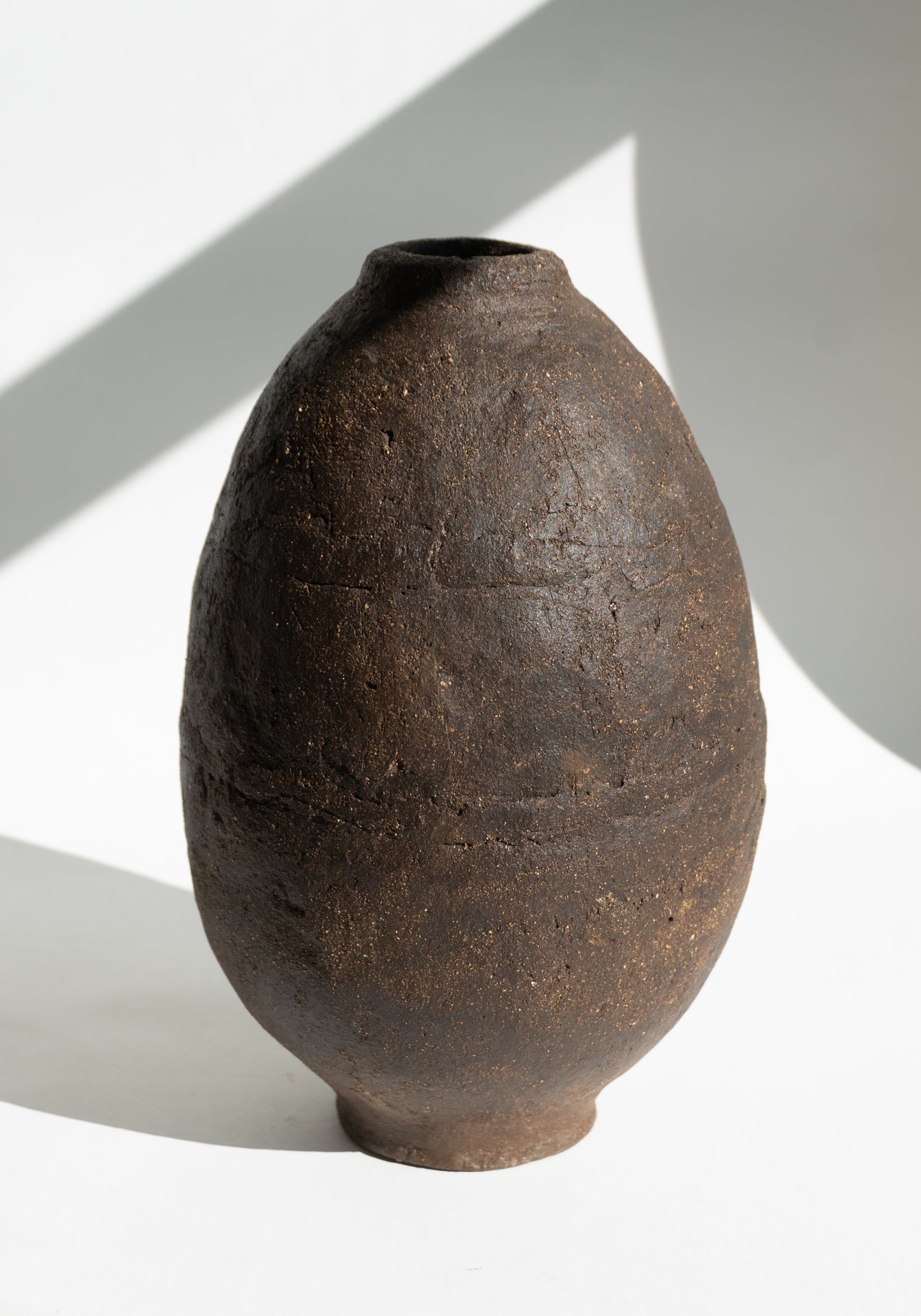 Black Mountain Seed Vessel in Black
