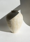 Linen Amphora Vessel in Cream