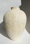 Linen Amphora Vessel in Cream