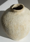 Linen Amphora Vessel in Cream