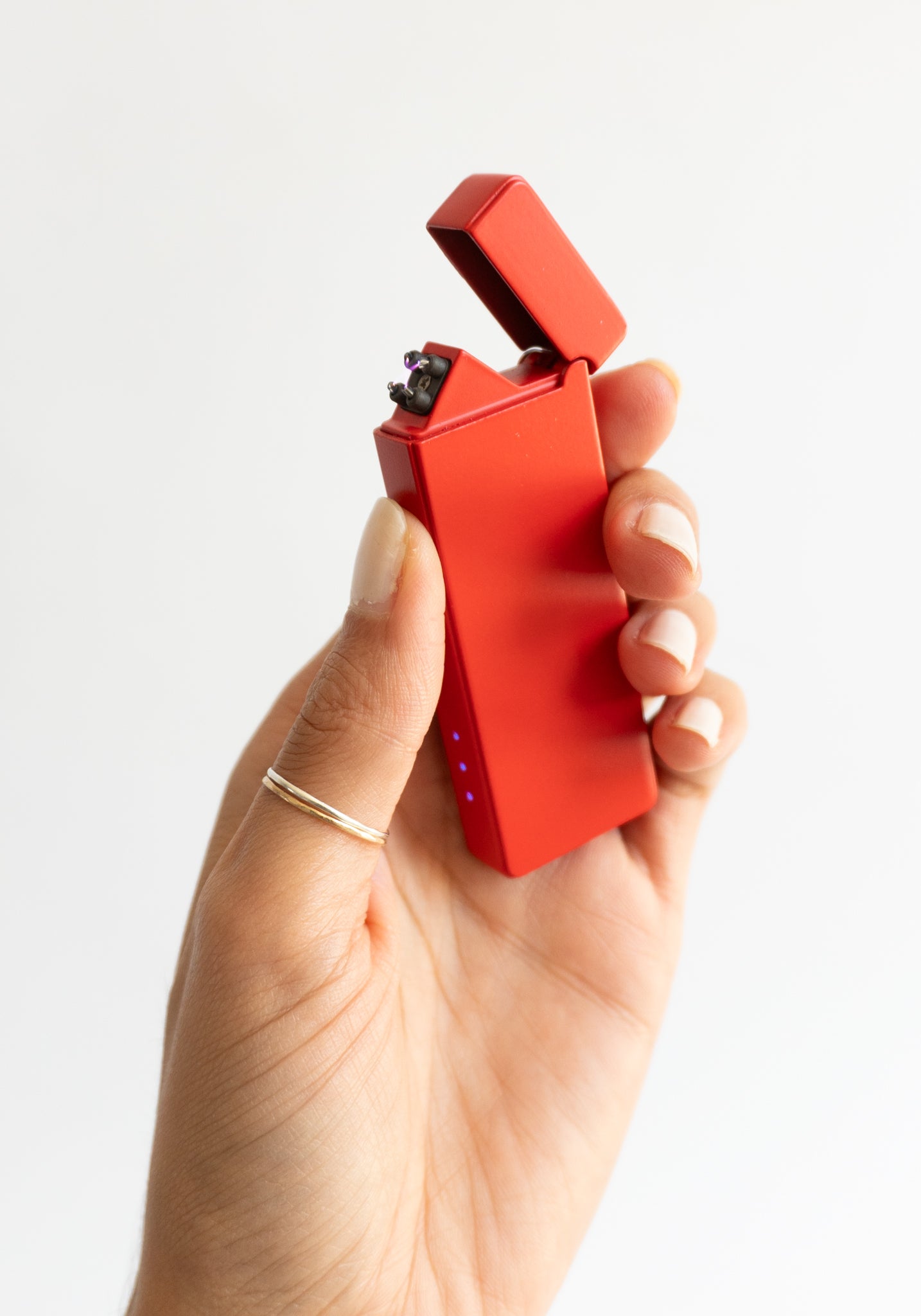 Rechargeable Lighter in Red