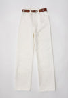 Quinn Selvedge Jean in White