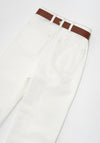 Quinn Selvedge Jean in White