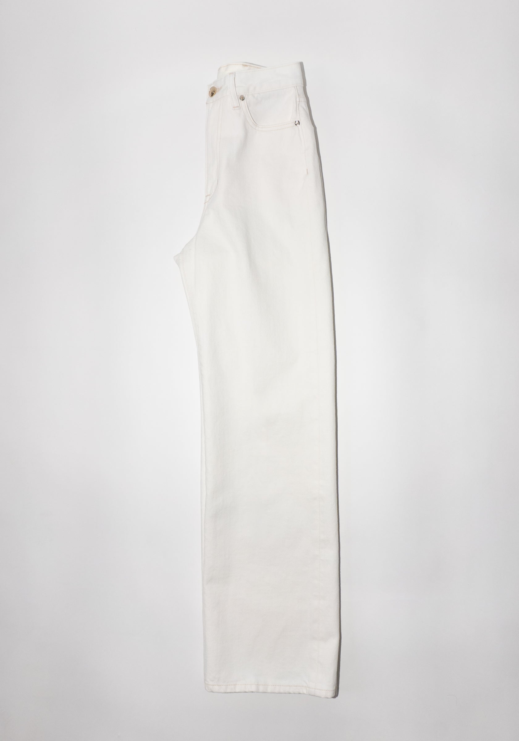 Quinn Selvedge Jean in White