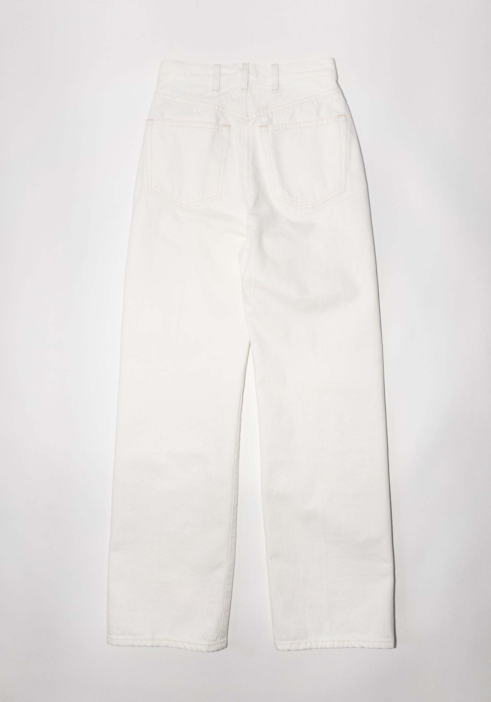 Quinn Selvedge Jean in White