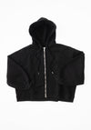 Ruadh Scott Zip Hoodie in Black