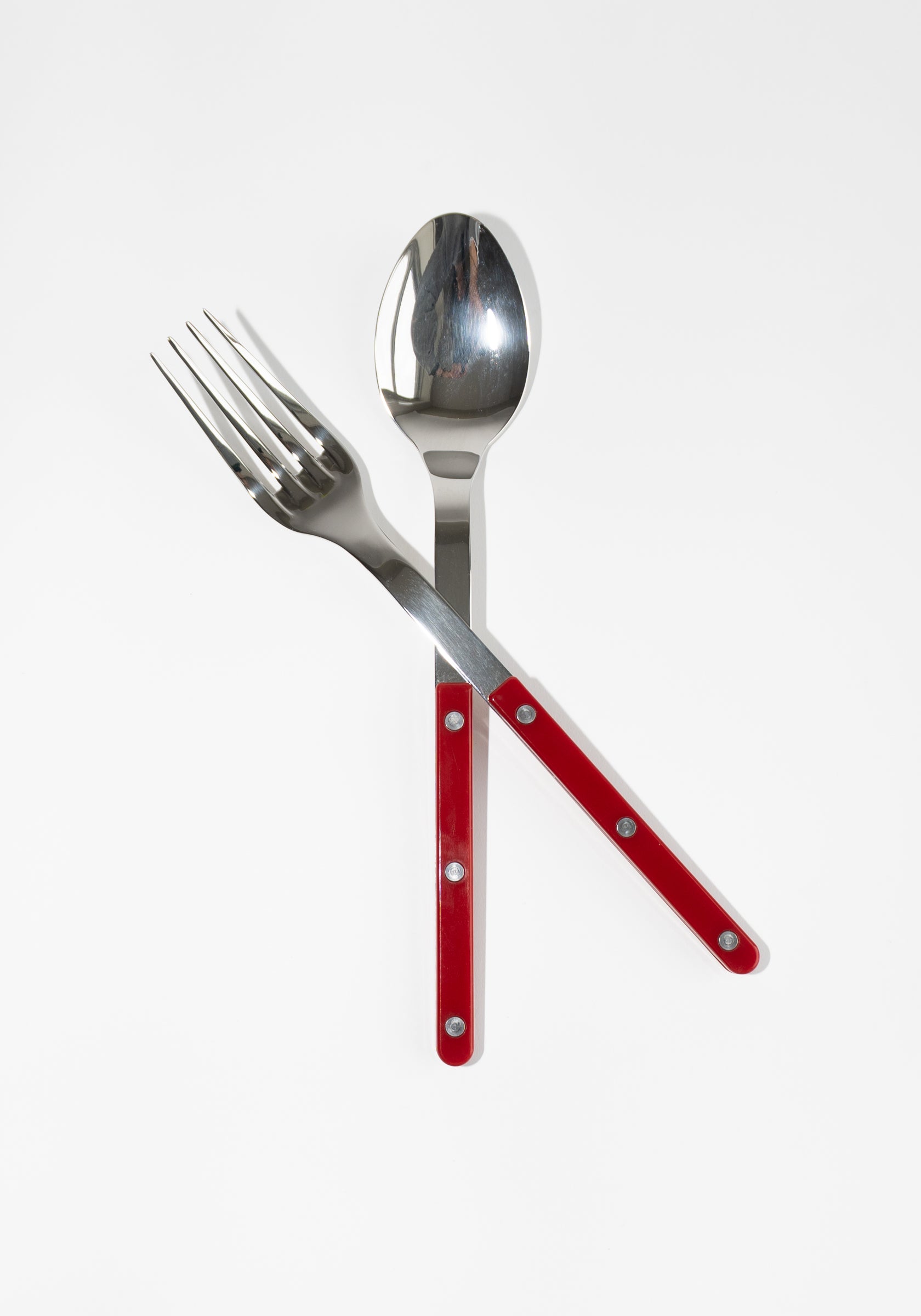 2 Piece Bistrot Serving Set in Burgundy