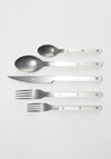 5 Piece Cutlery Set in Bistrot Vintage Pearl