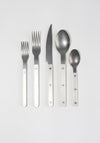 5 Piece Cutlery Set in Bistrot Vintage Pearl