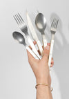 5 Piece Cutlery Set in Bistrot Vintage Pearl