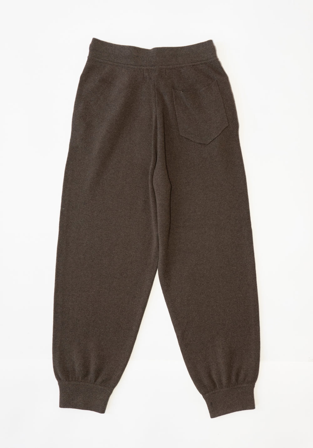 Knit Sweatpants in Brownie