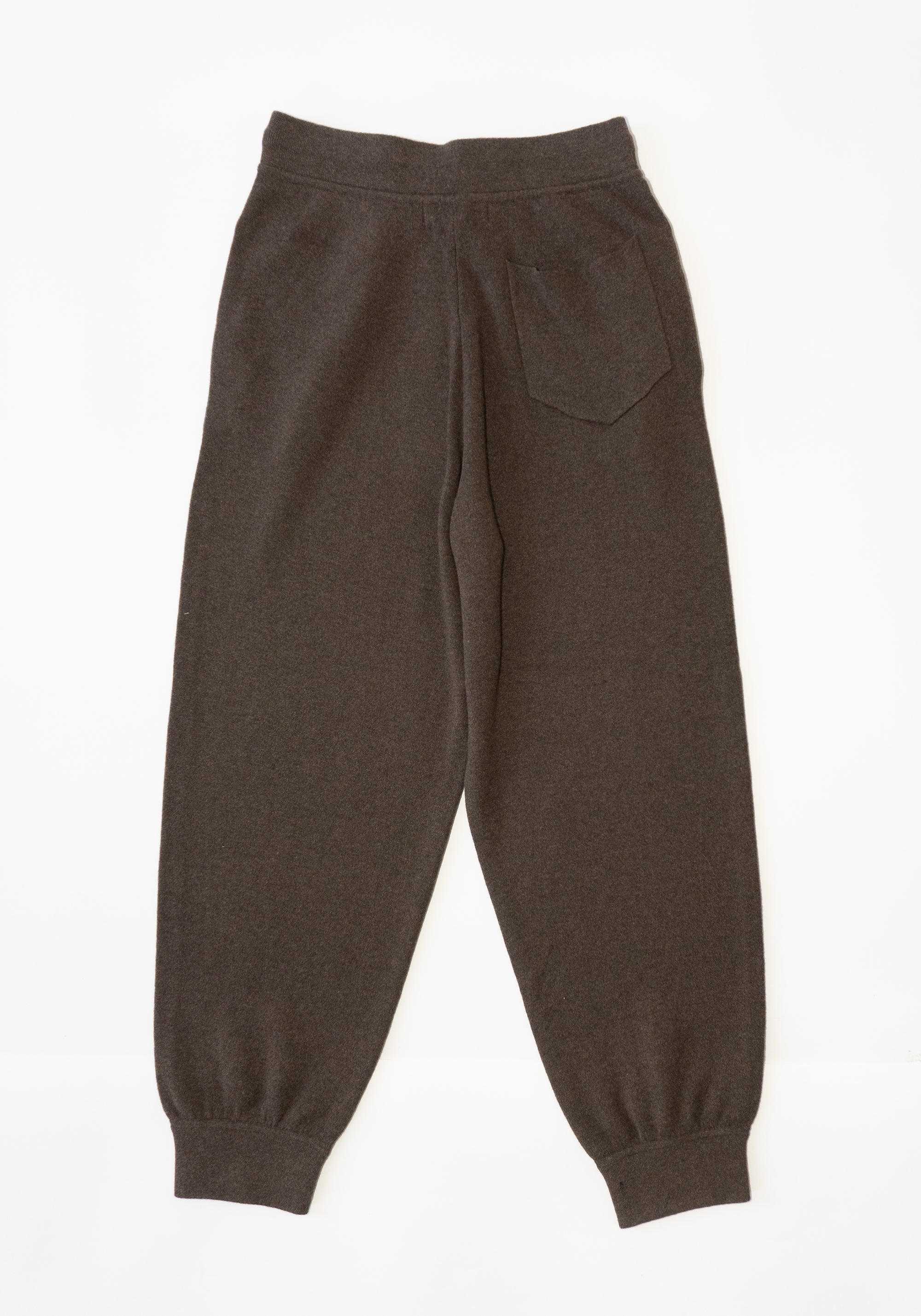 Knit Sweatpants in Brownie