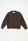 Knit Sweatshirt in Brownie