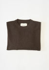 Knit Sweatshirt in Brownie