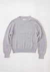Shaggy Pullover in Lilac Grey
