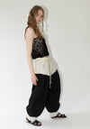 Sayaka Davis Crochet Camisole in Black