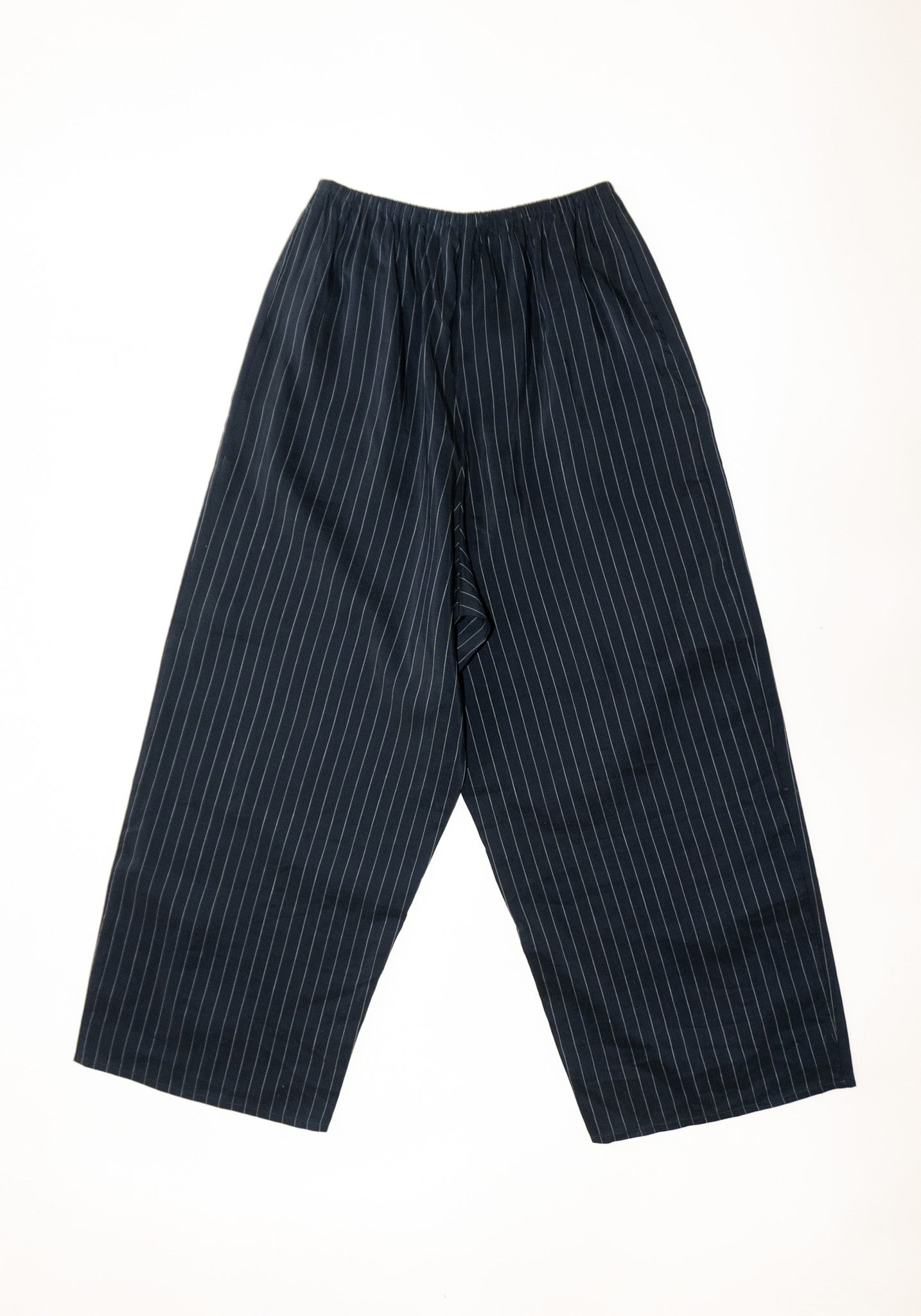 Pajama Pant in Navy Pinstripe