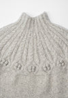 Carra Crop Sweater in Haze