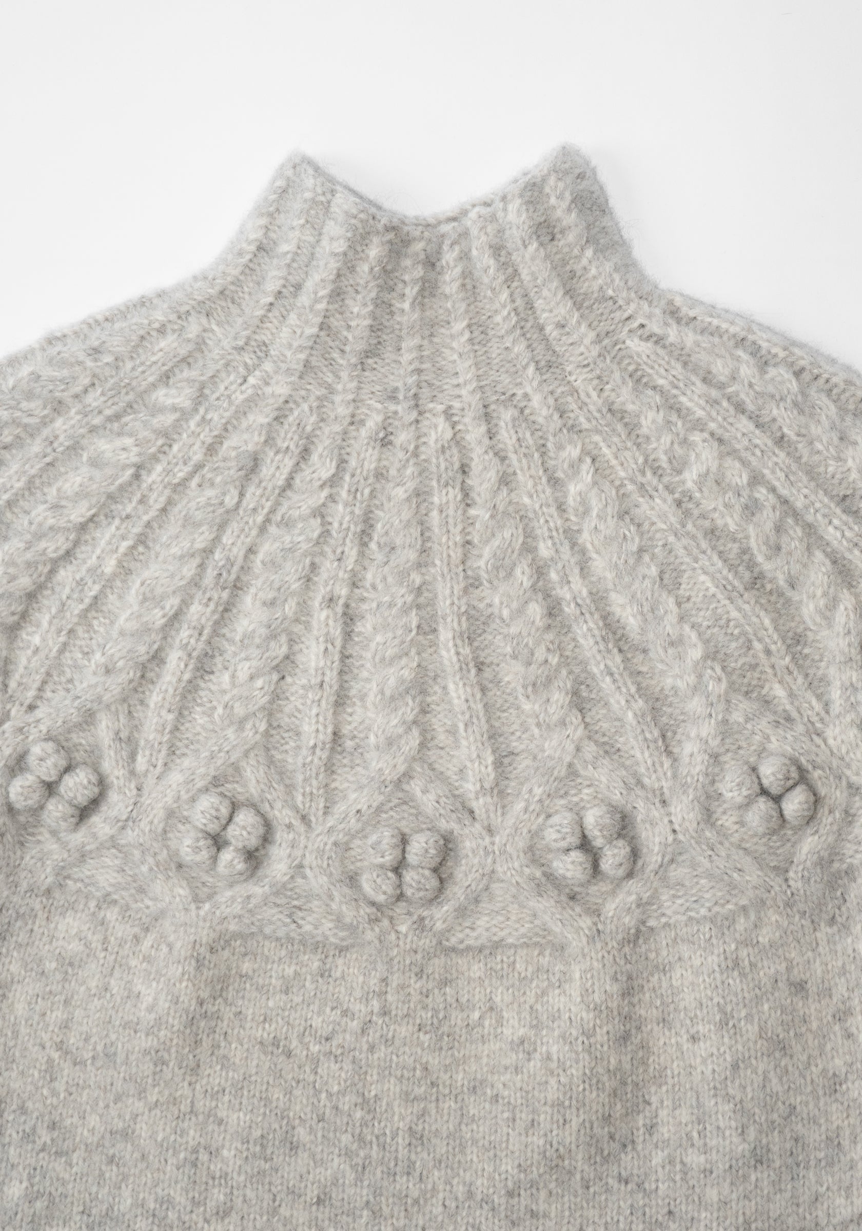 Carra Crop Sweater in Haze