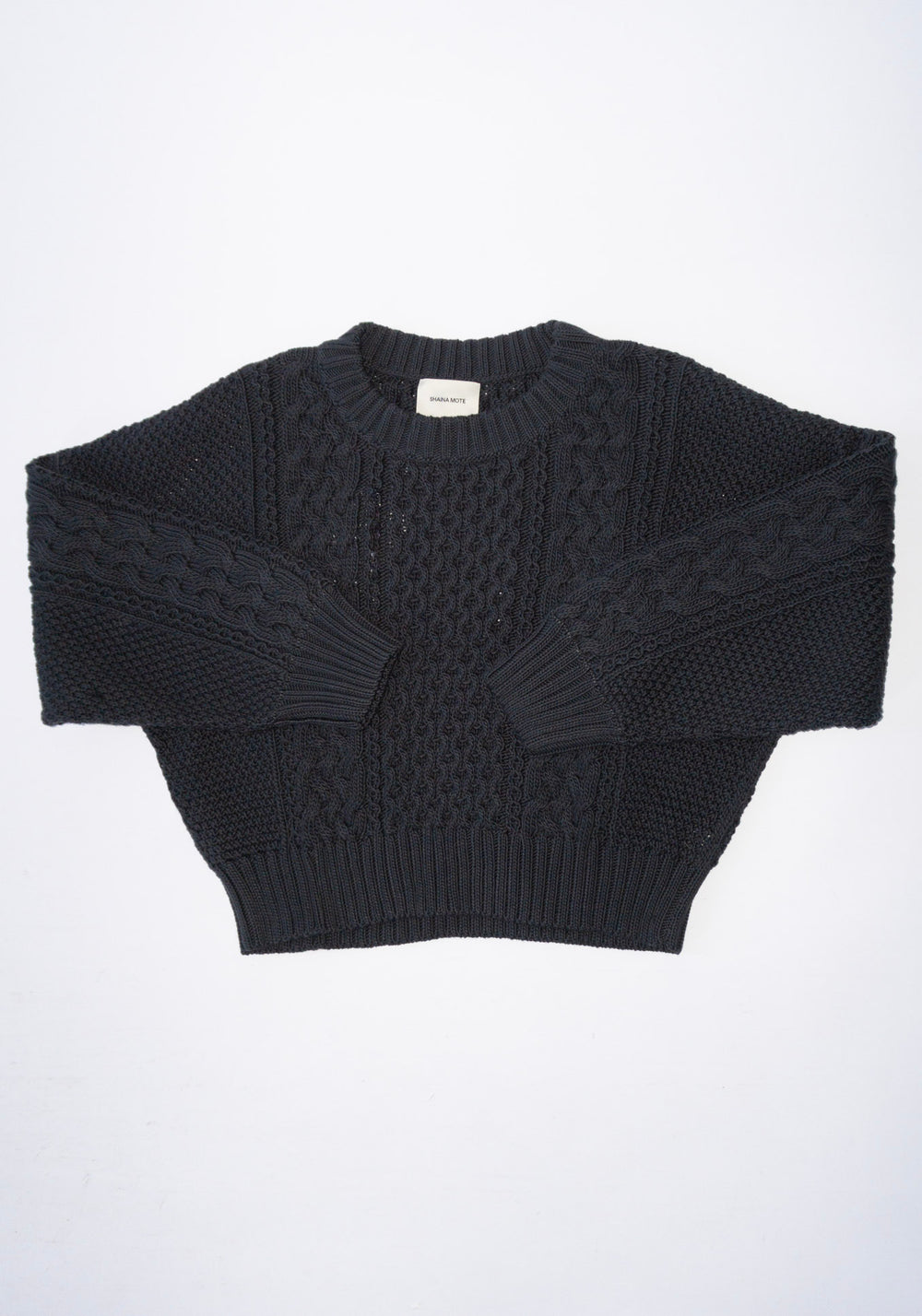 Fisherman Sweater in Navy