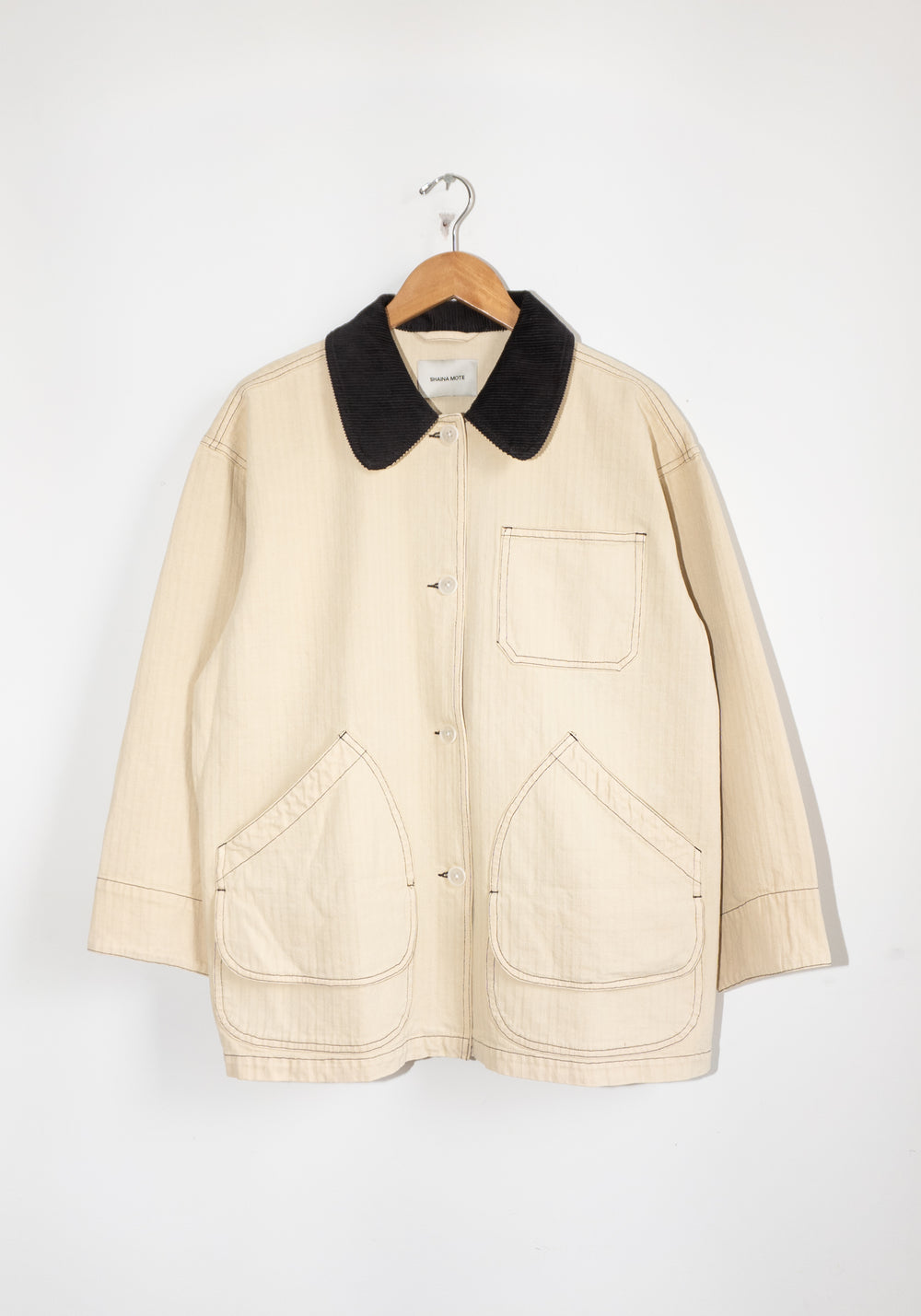 Shaina Mote Painter Coat in Butter

