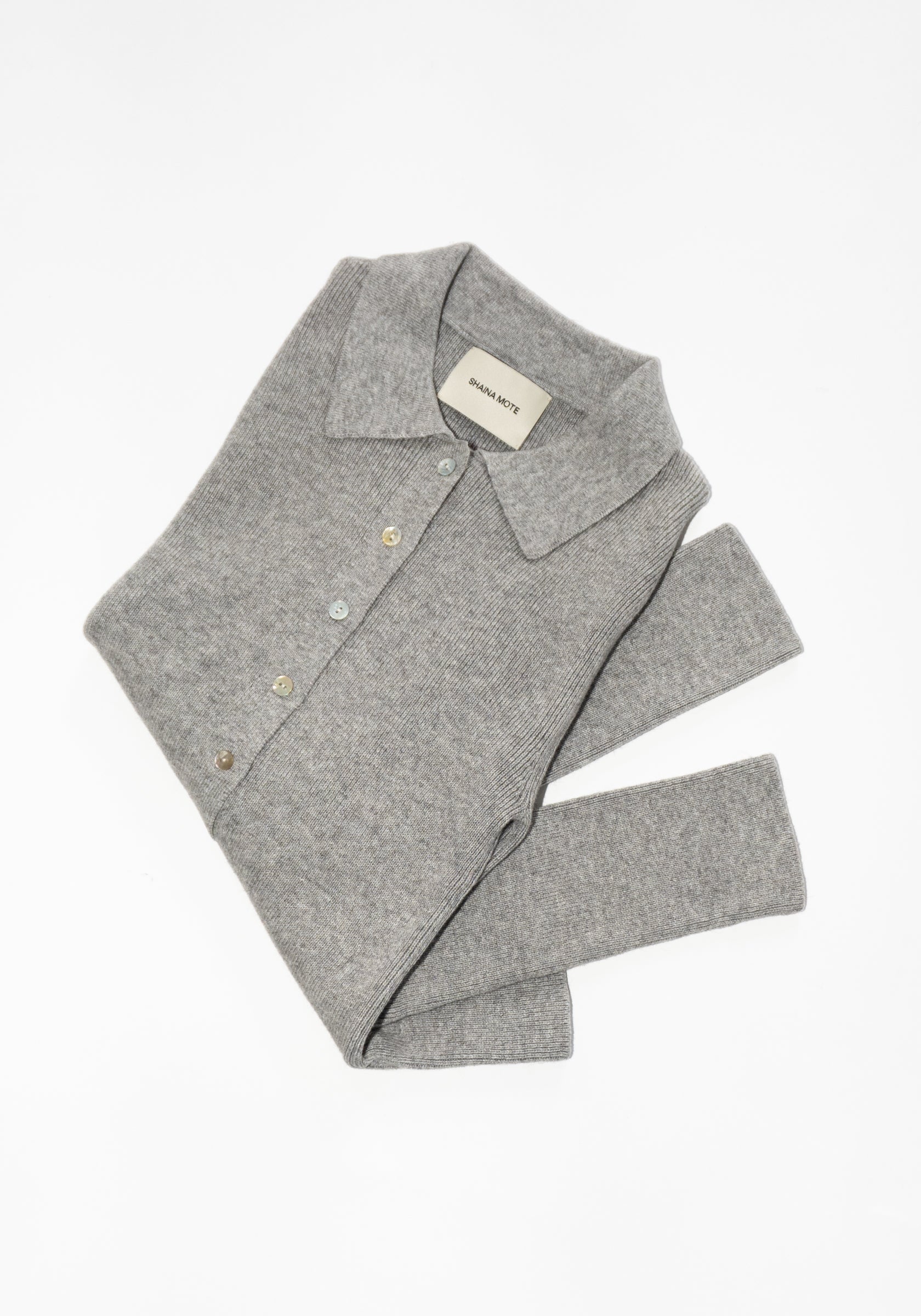 Selma Cardigan in Melange Grey