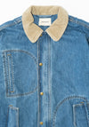 Town and Country Coat in Denim