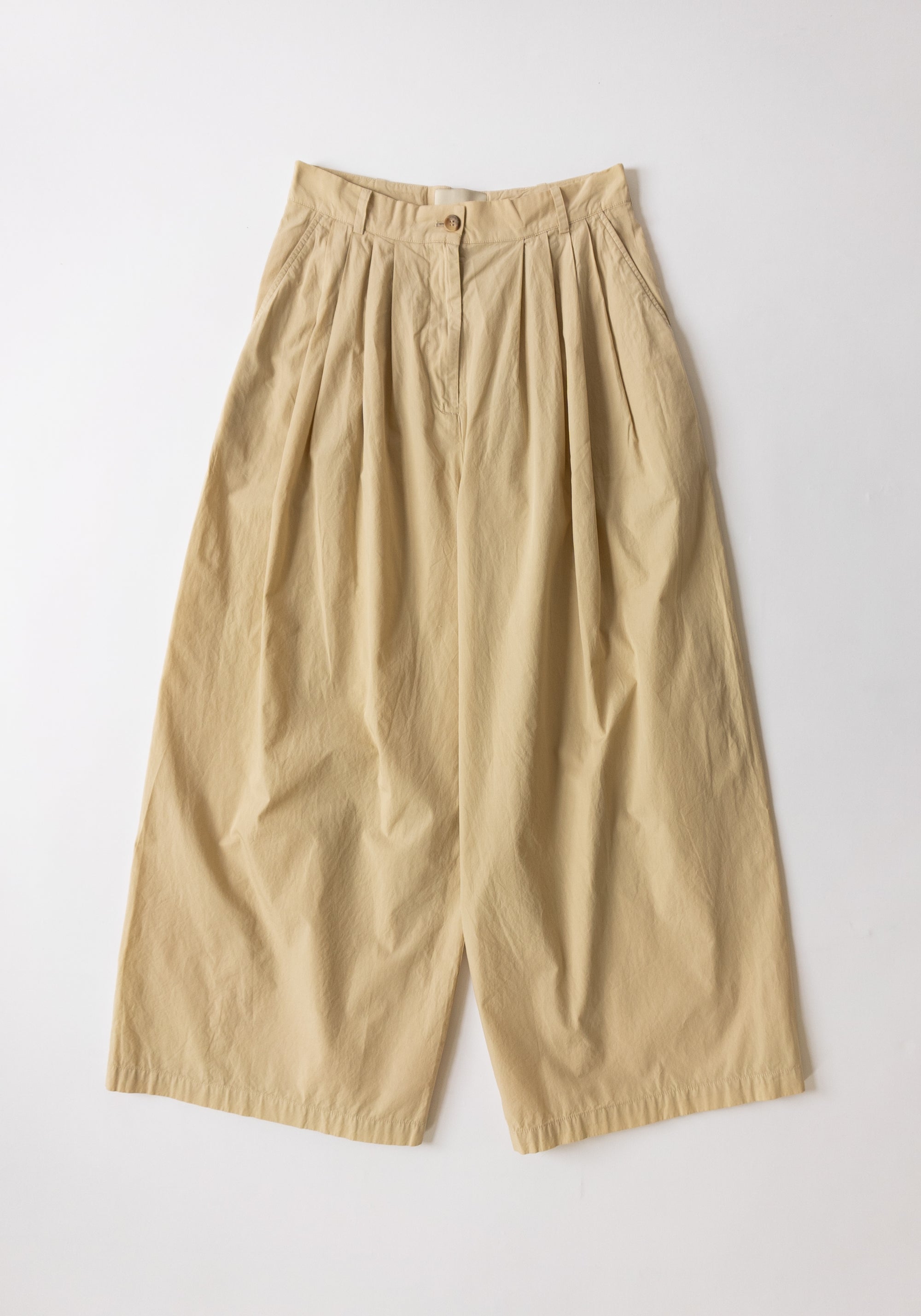 Shaina Mote Volume Pant in Beige