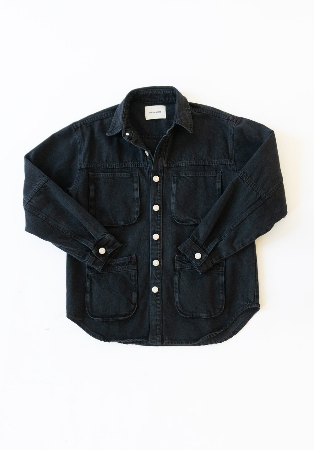 Denim Workshirt in Onyx Rinse