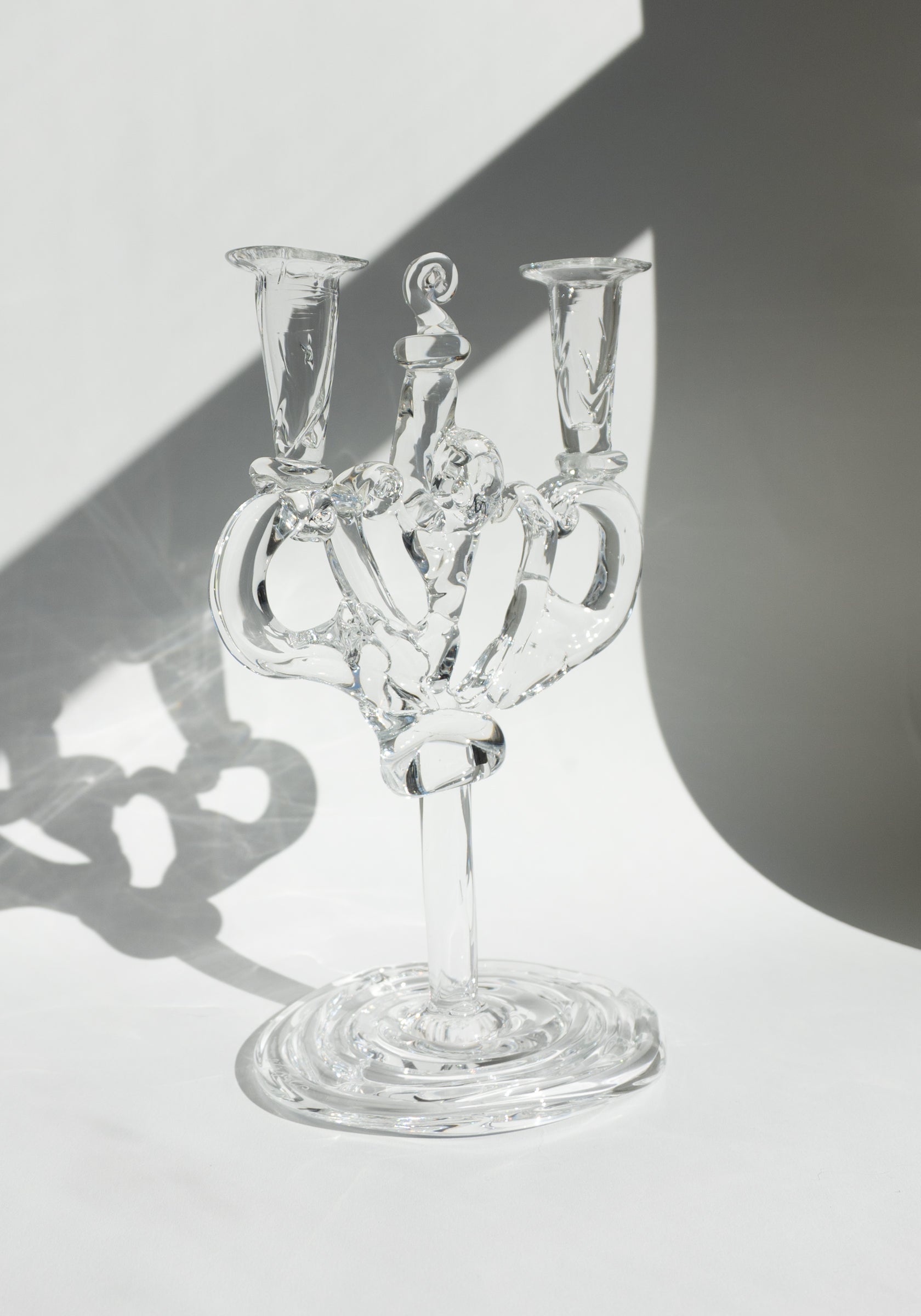Handblown Glass Candelabra No.1