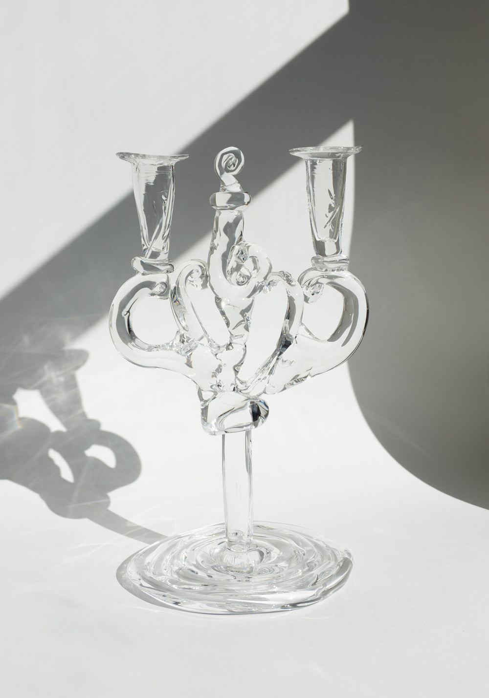 Handblown Glass Candelabra No.1